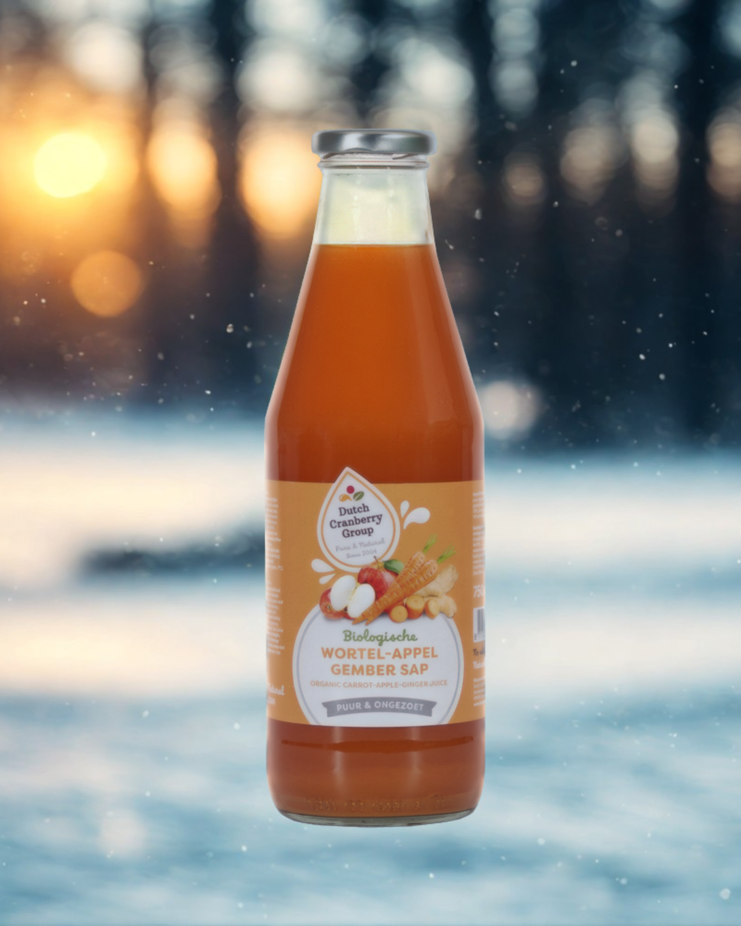 BIO Wortel Appel Gember Sap - 750ml