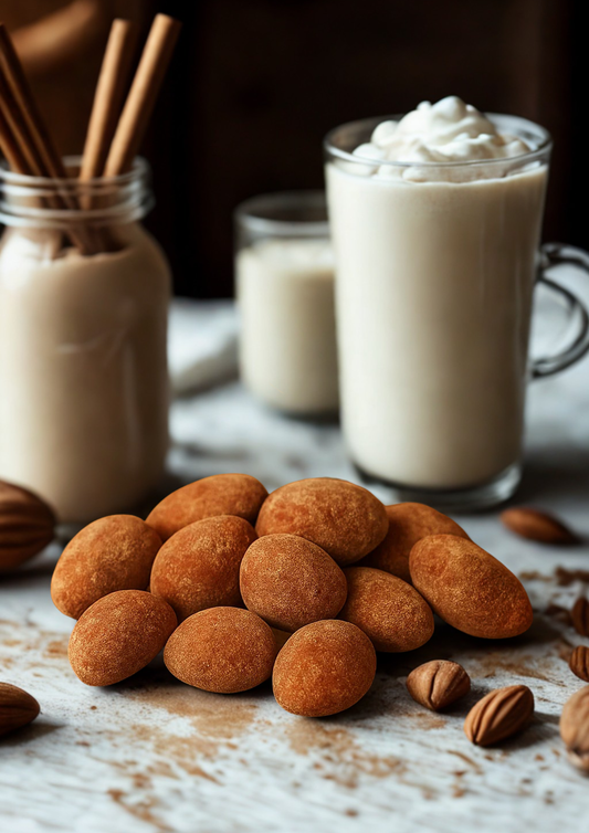 Amandelen met Melkchocolade en Kaneel BIO - 200 Gram